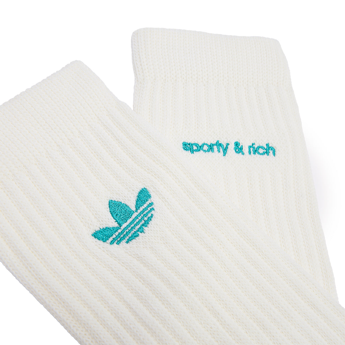 + Sporty & Rich Socks 'Off White'