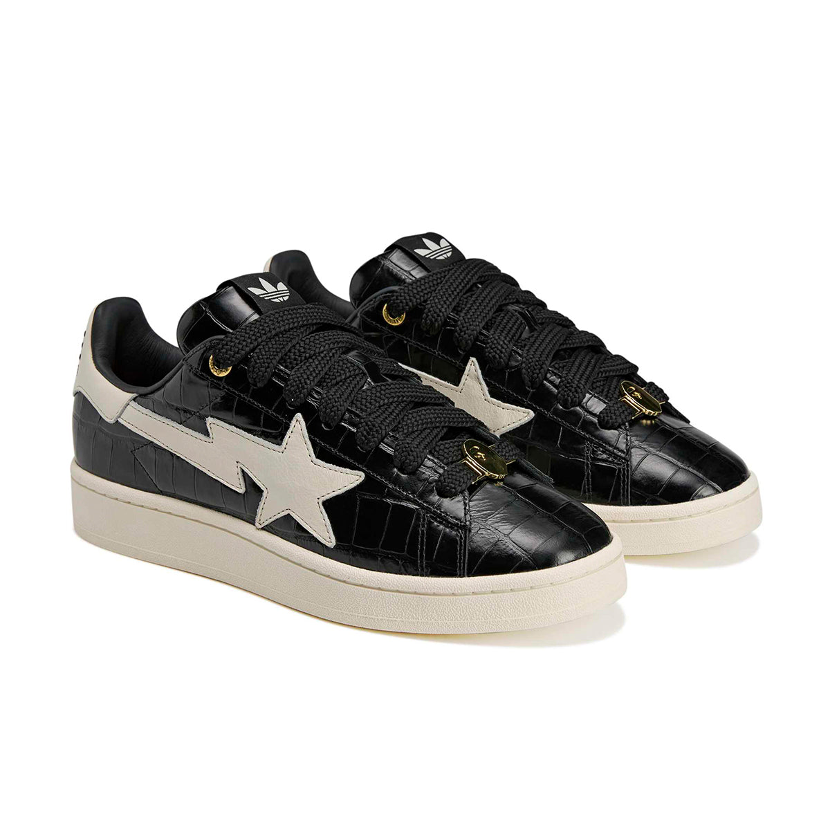 + BAPE Campus 00S 'Core Black Off White'