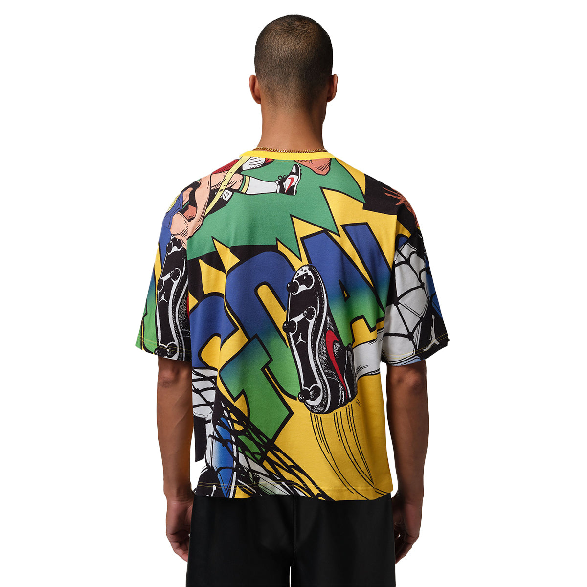 + Brasil Futbol Essentials Boxy Tee 'Varsity Maize'