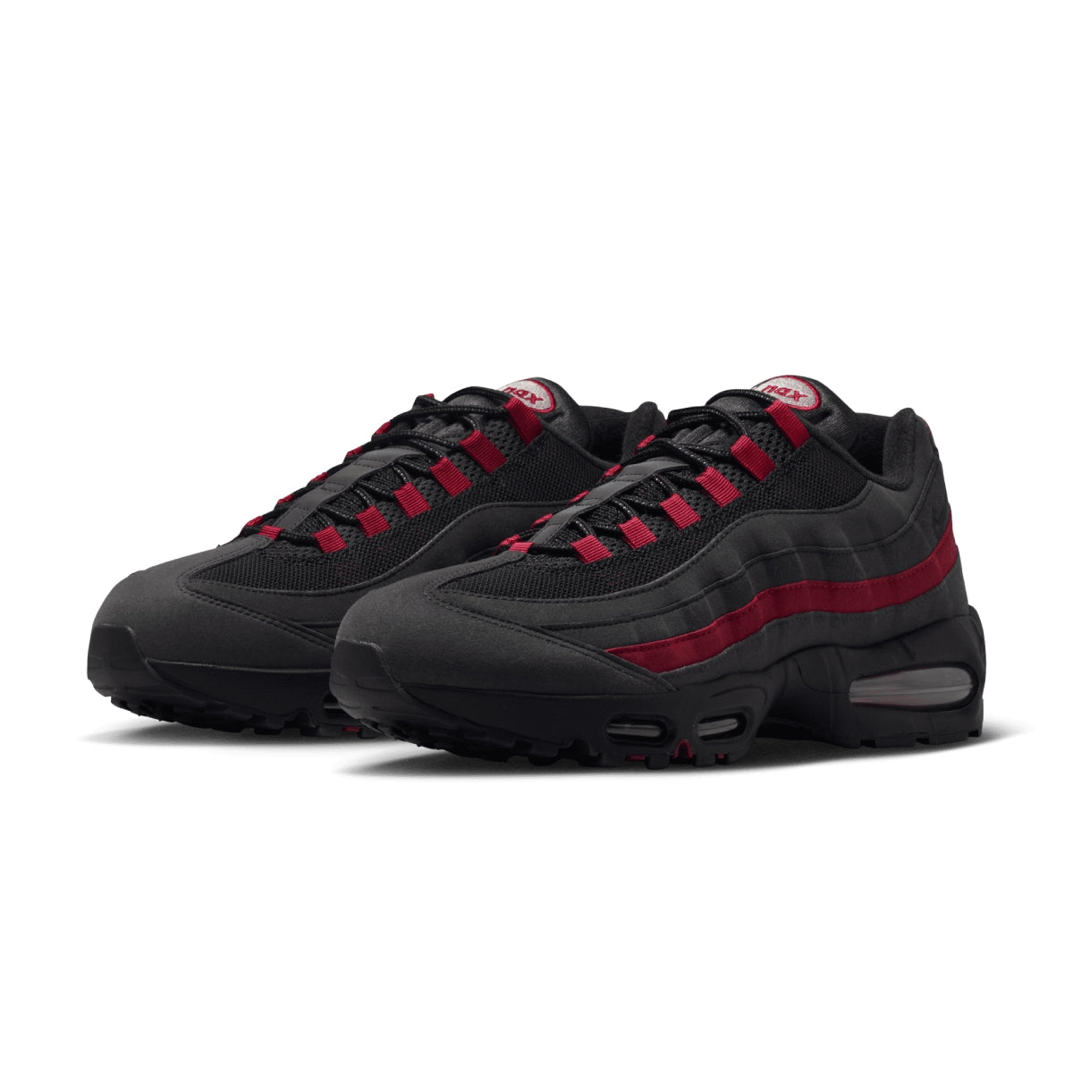 Air Max 95 Big Bubble 'Black Team Crimson Wolf Grey'