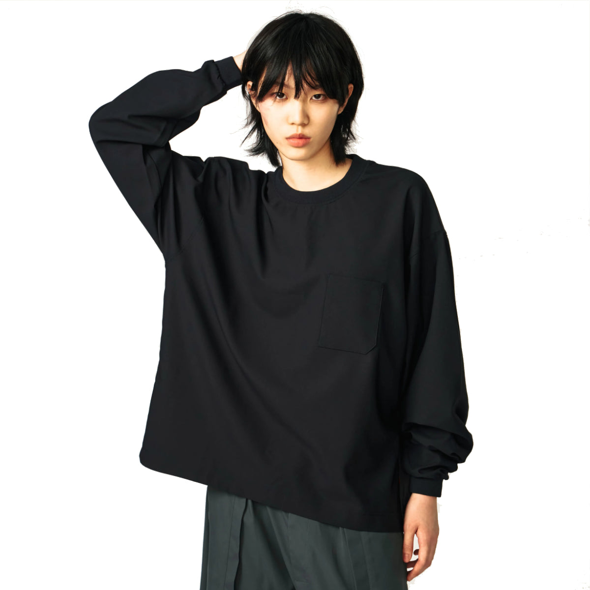 Prx-03T Core Tech Pocket L/S Tee 'Mix Shadow'