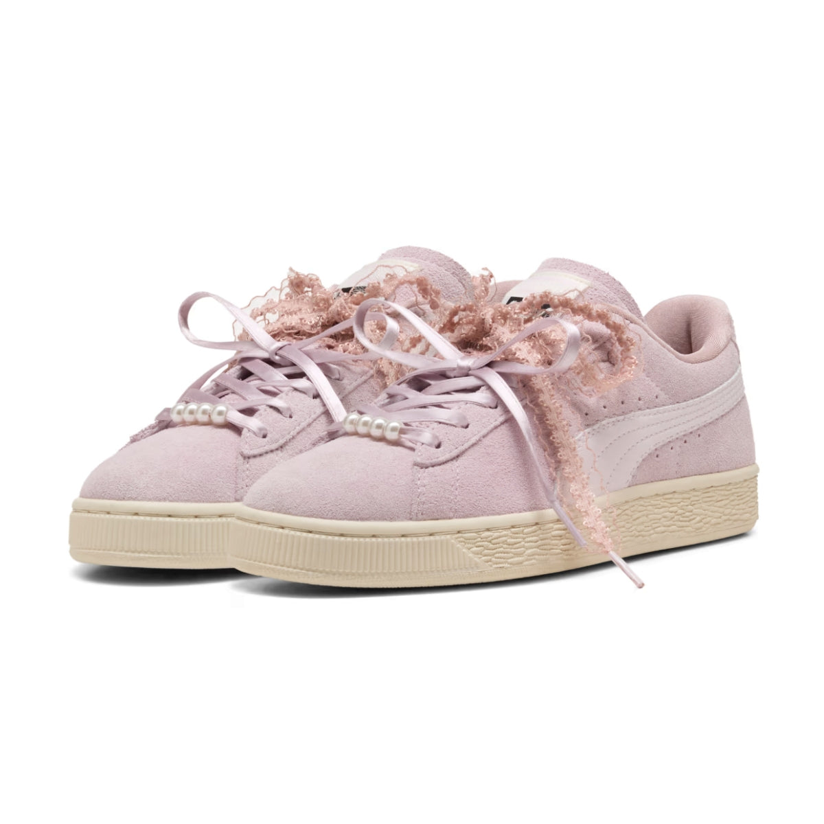 Wmns Suede Bloom 'Misty Pink Powder Pink'