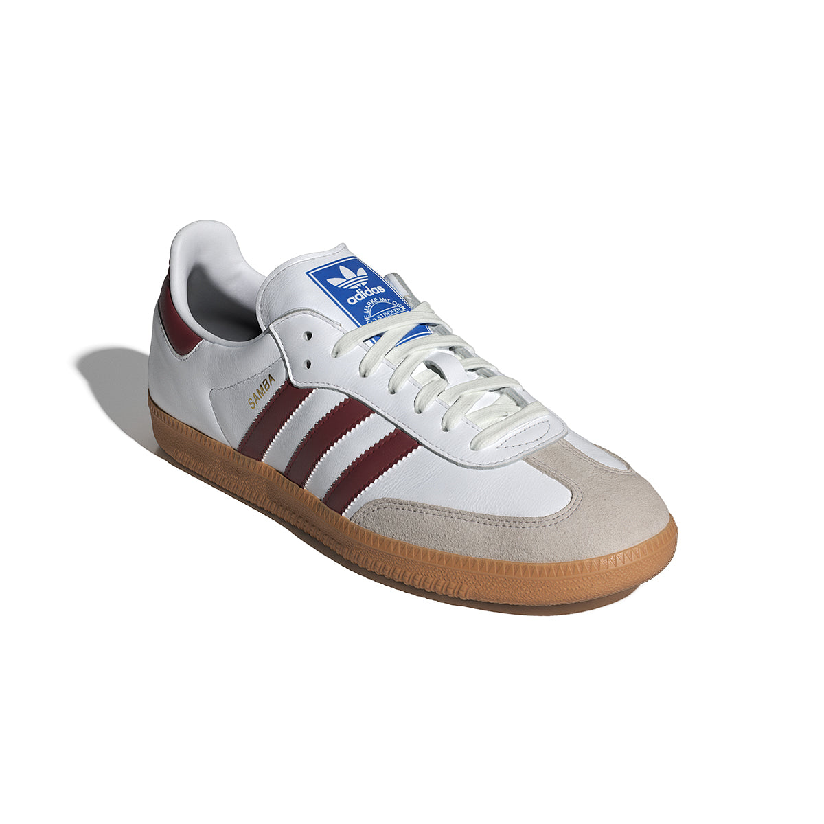 Samba OG 'White Collegiate Burgundy'