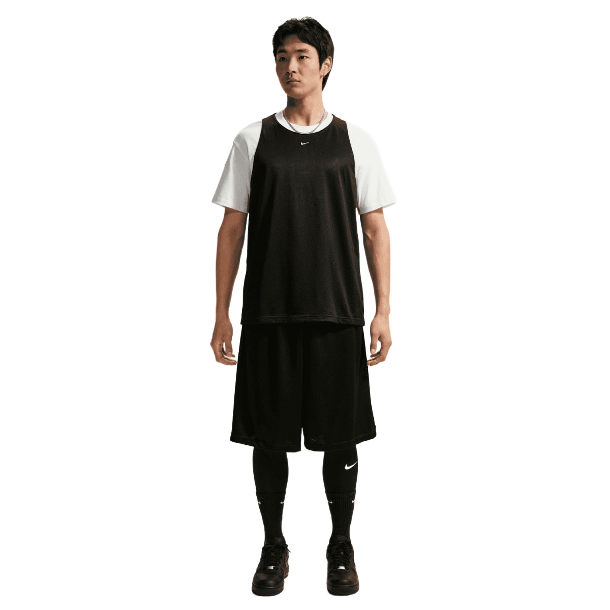 Standard Issue Practice Mesh Basketball Jersey 'Black'