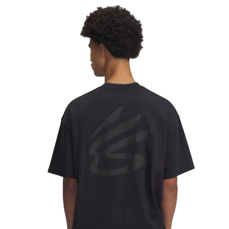 Curry Heavyweight Oversized Short Sleeve Tee 'Black'