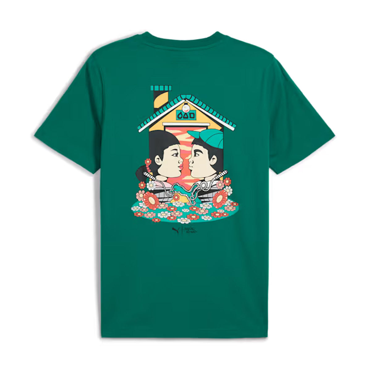 + Squid Game Graphic Tee 'Wild Green'