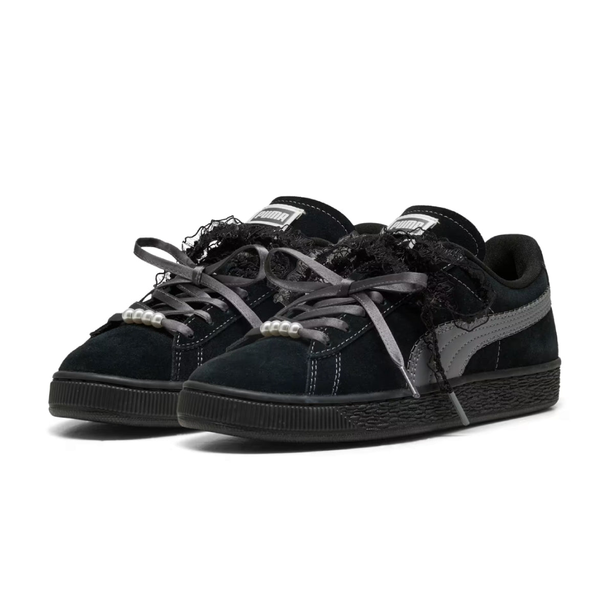 Wmns Suede Bloom 'PUMA Black Slate Sky'