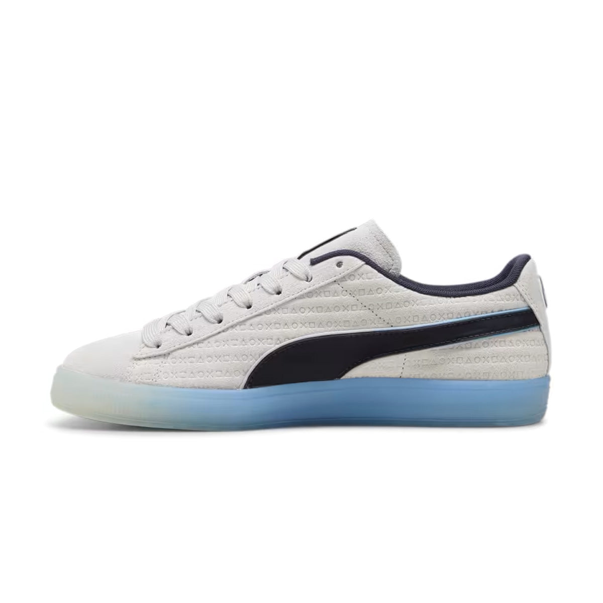+ Playstation Suede 'Glacial Gray New Navy'