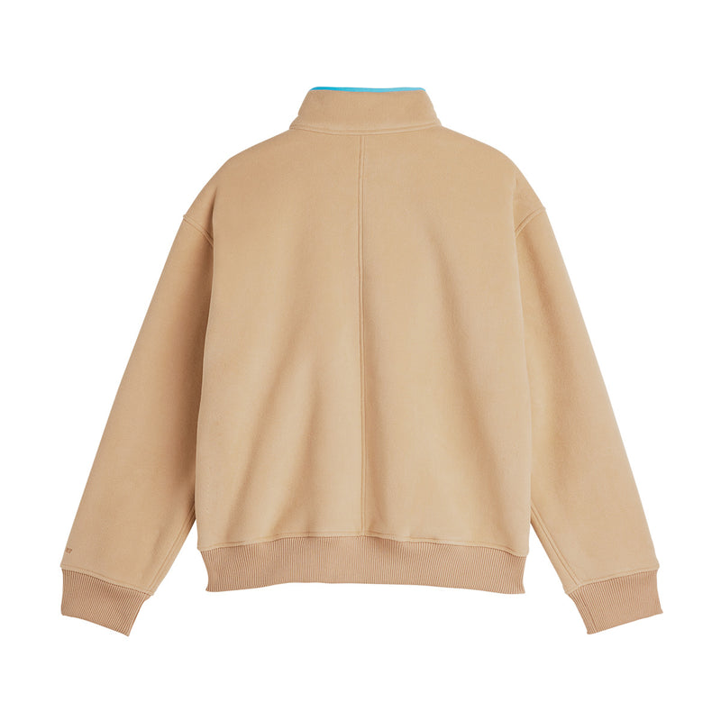 + Wales Bonner Fleece Jacket 'Cardboard'