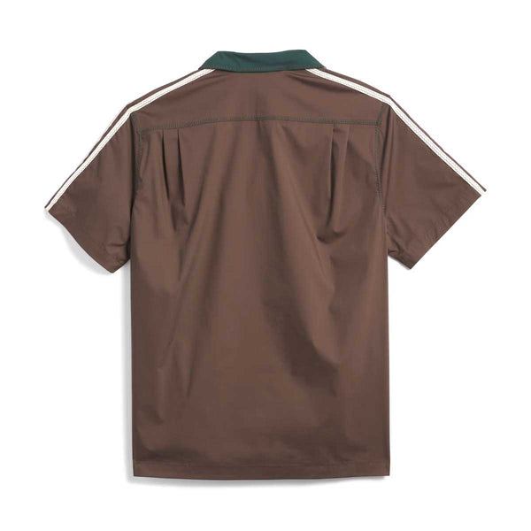+ CLOT Bowling Shirt 'Dark Brown'