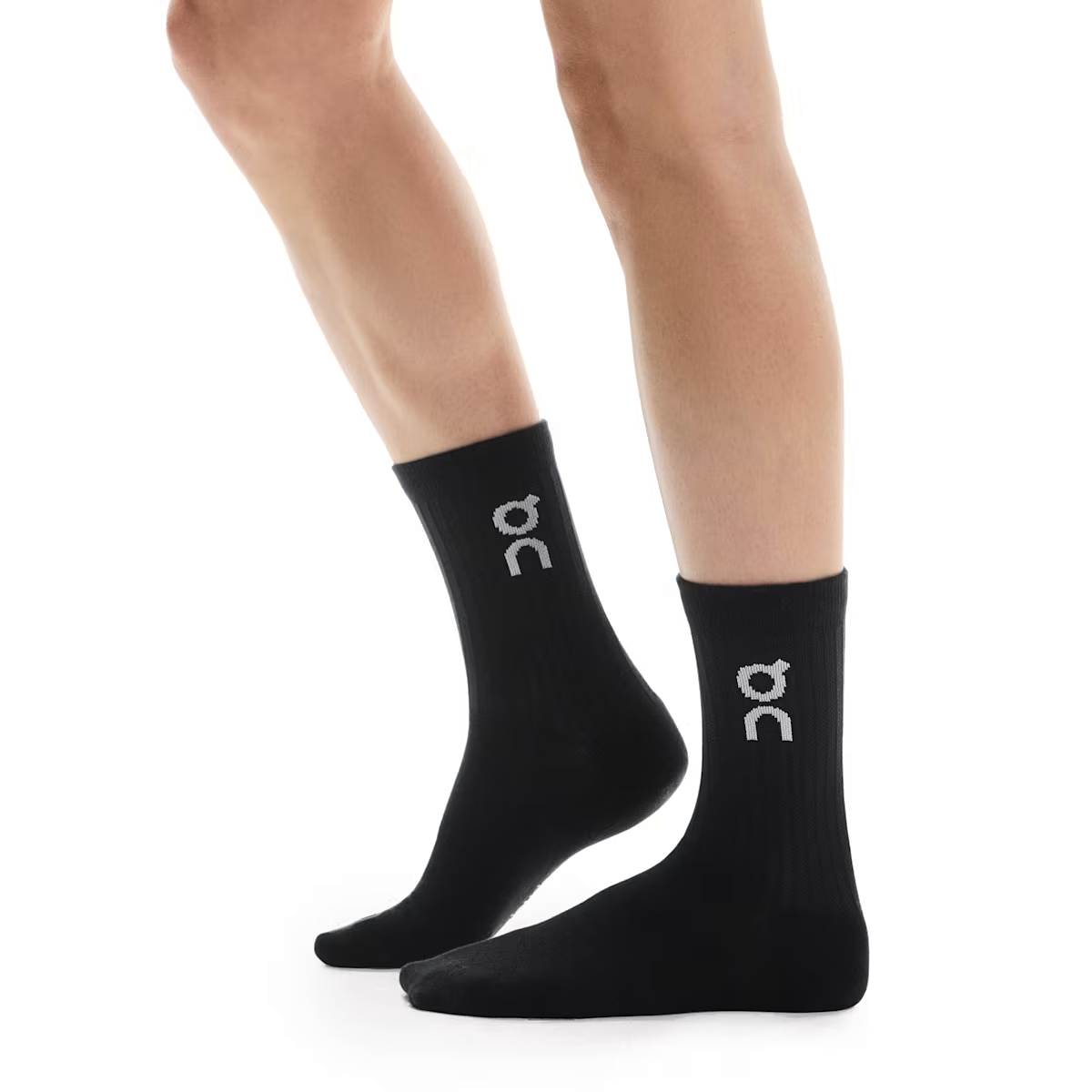 Logo Sock High 3P 'Black'