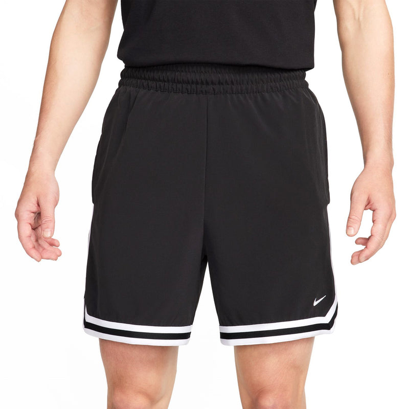 Dri-FIT 6" UV Woven Basketball Shorts 'Black White'