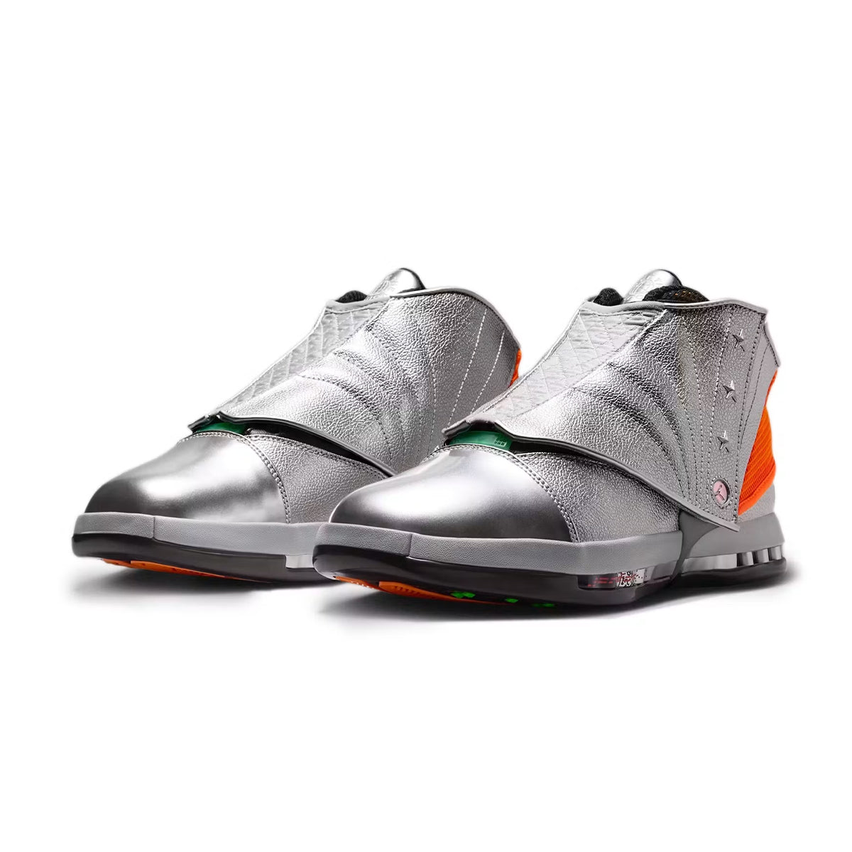 + Free The Youth Air Jordan 16 'Metallic Silver'