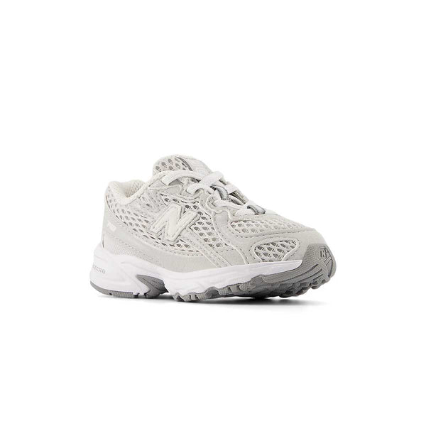 Kids 740 Bungee Lace 'Grey Matter White'