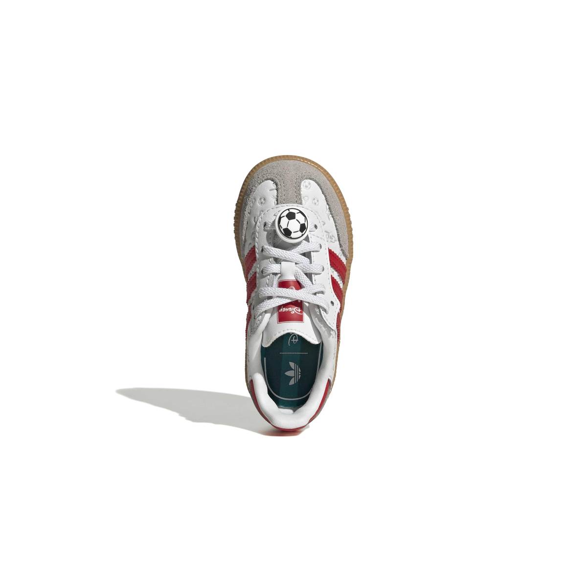 + Disney Toddlers Samba OG Comfort Elastic 'Cloud White Better Scarlet'