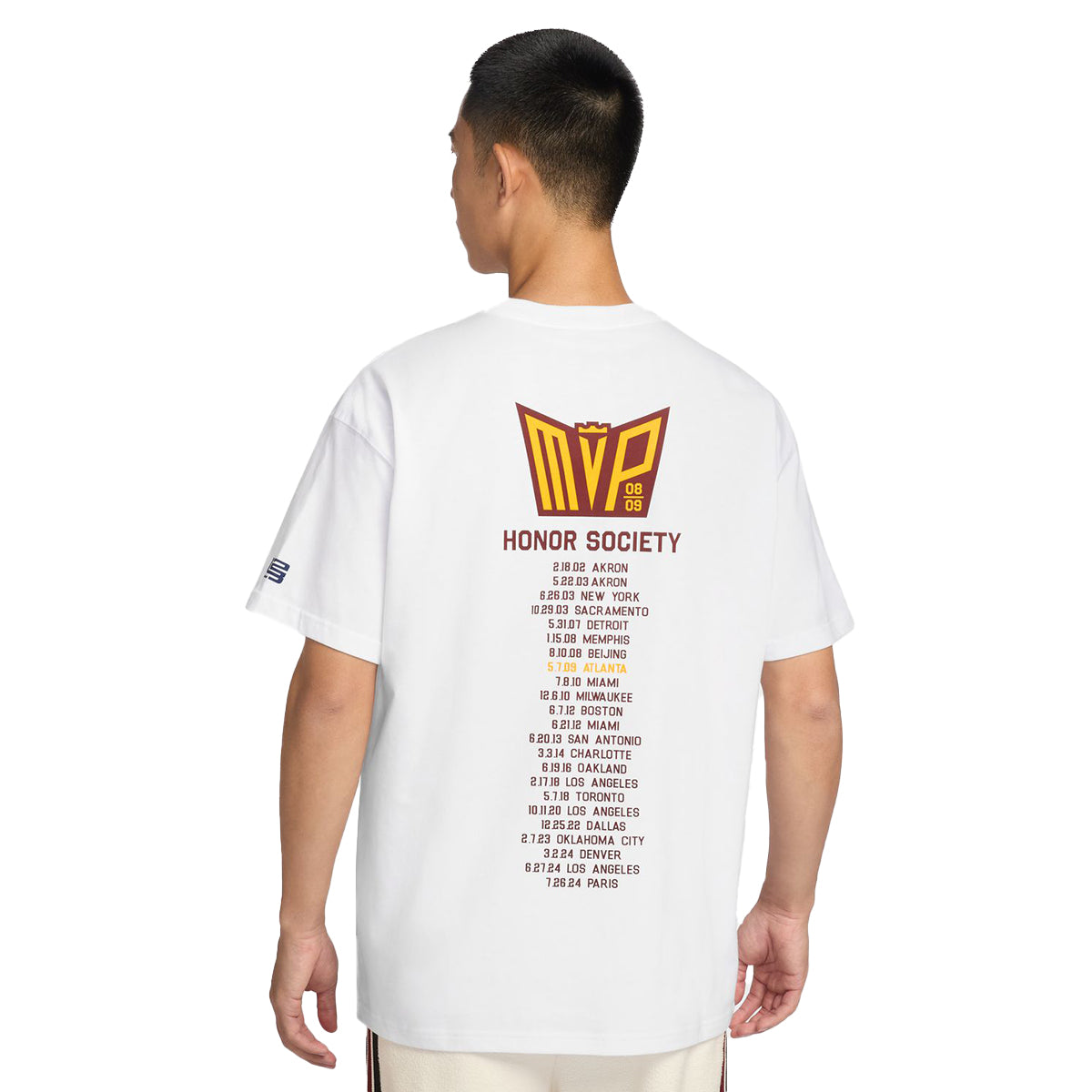 Lebron James Honour Society Tee 'White'