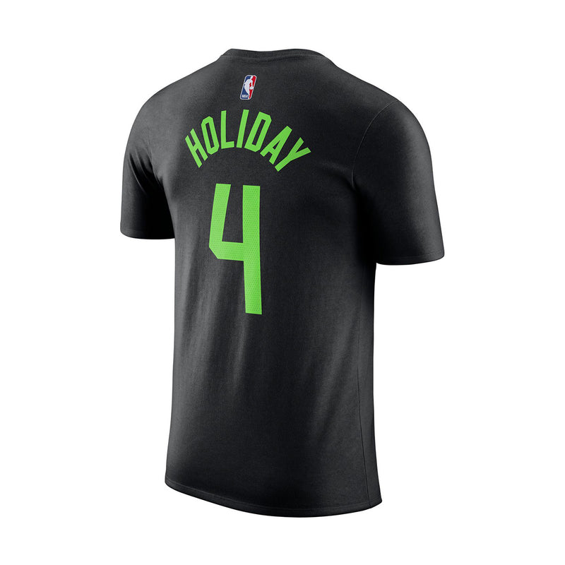 NBA Jrue Holiday Boston Celtics Essential City Edition Tee 'Black'