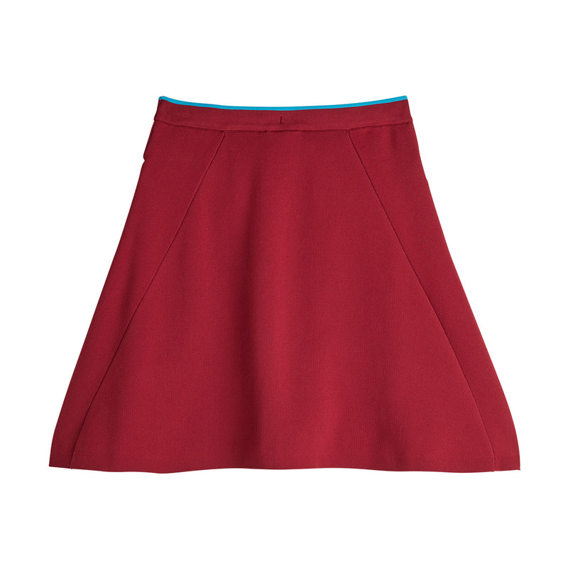 + Wales Bonner Skirt 'Collegiate Burgundy'