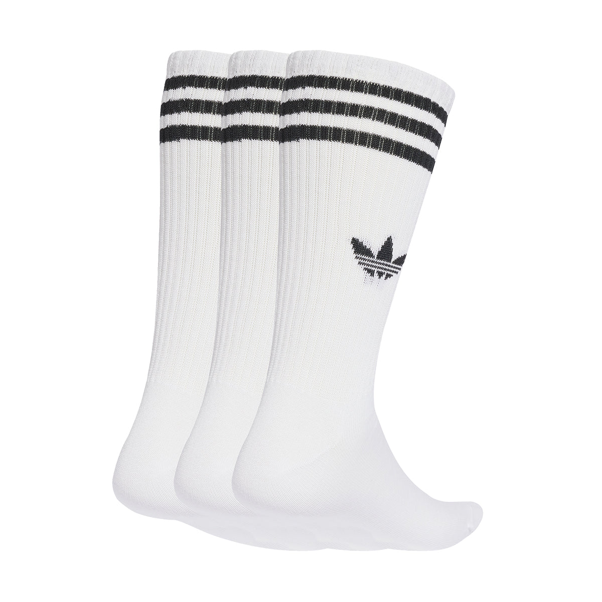 3 Stripes Crew Socks 3PACK 'White'