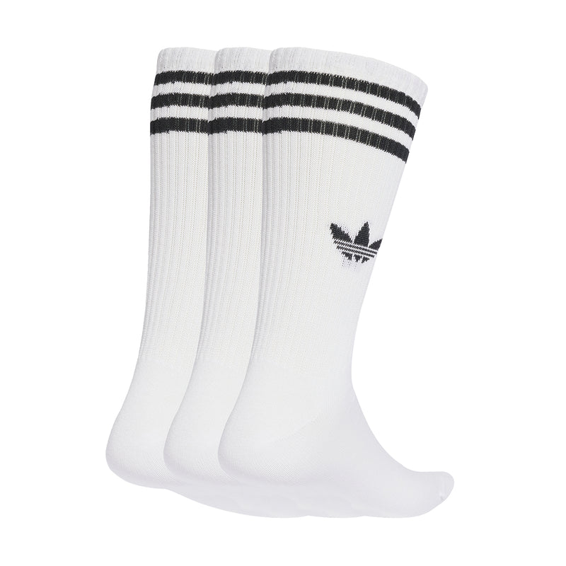 3 Stripes Crew Socks 3PACK 'White'