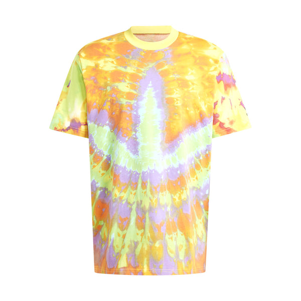 Tie Dyed Short Sleeve Tee 2 'Impact Yellow'