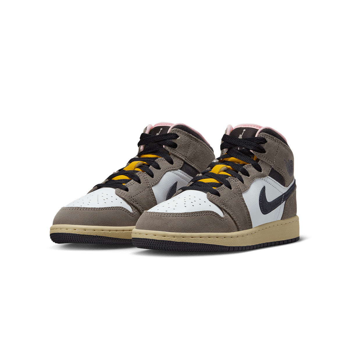 Kids Air Jordan 1 Mid SE 'Cave Stone'