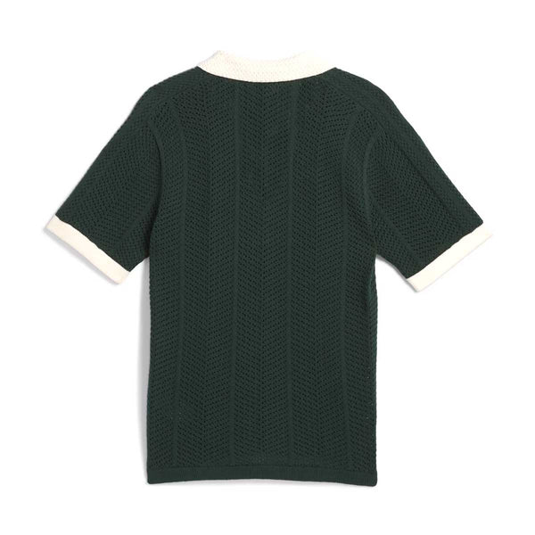 + CLOT Pique Polo 'Green Night'