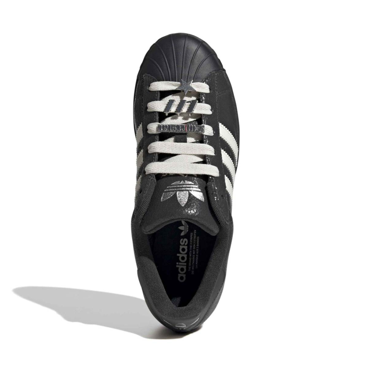 Wmns Superstar II 'Carbon Off White'