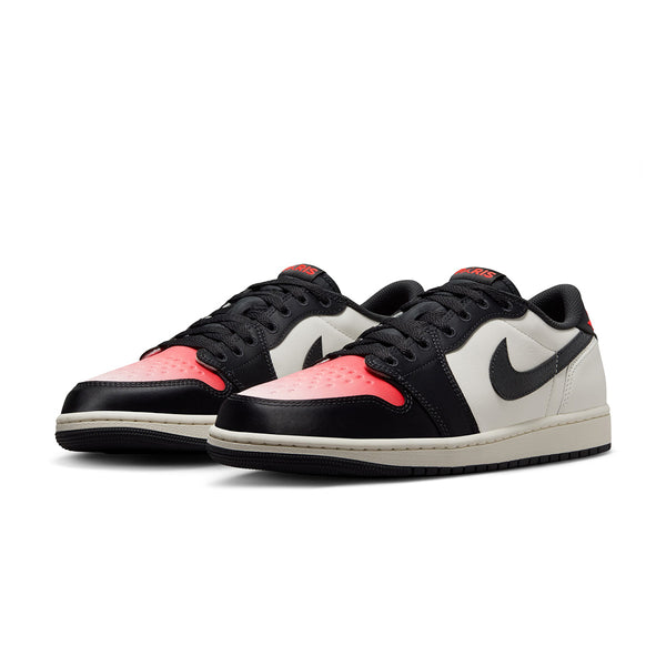 + PSG Jordan 1 Low Retro OG 'Sail Pink Oxford'