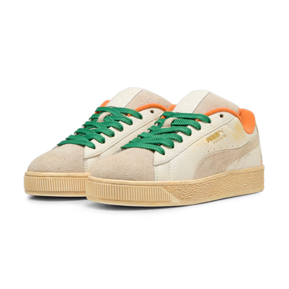 + Carrots Suede XL 'Warm White Rickie Orange'