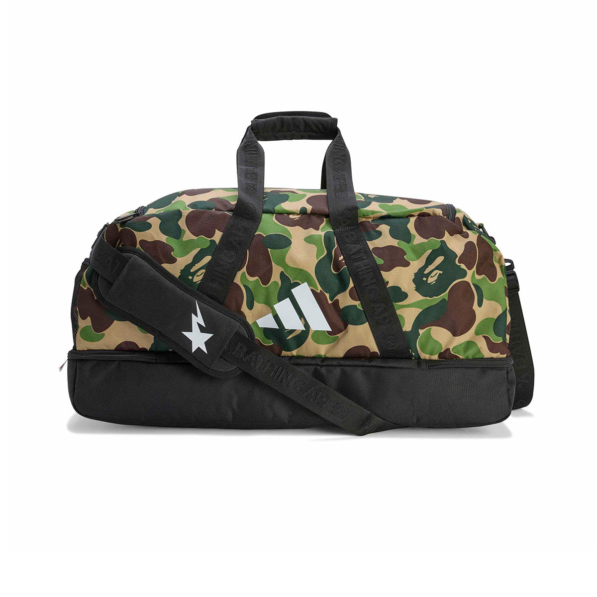 + Bape Duffle Bag 'Crew Green'