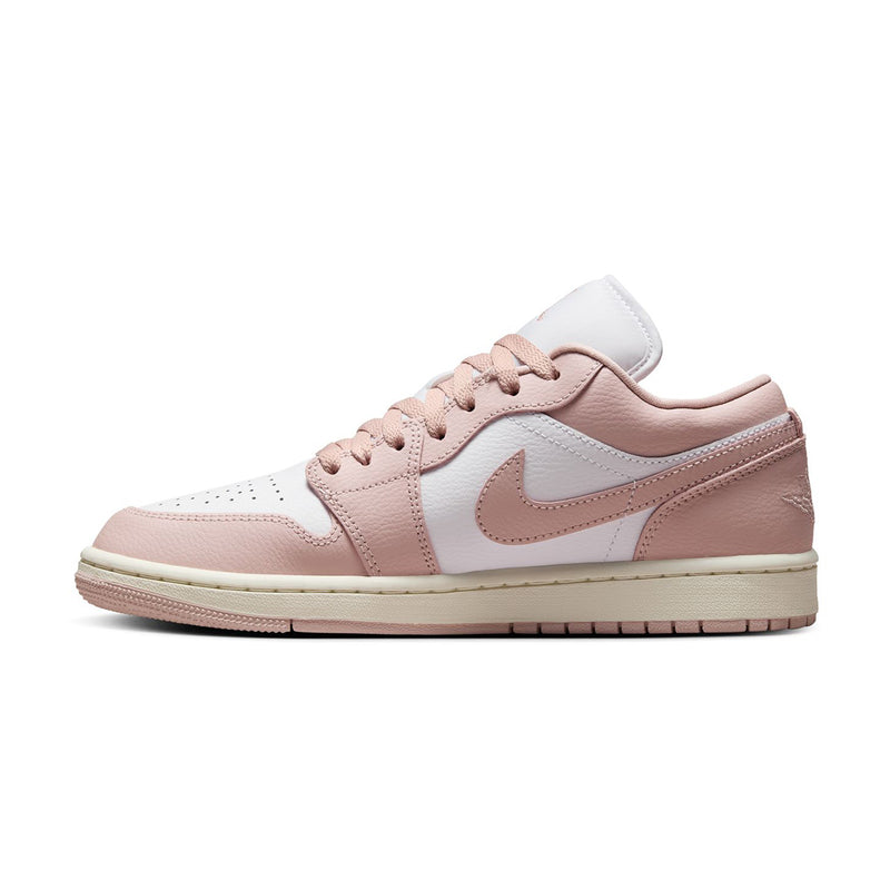 Jordan Air 1 Low Women s White Sail Pink Oxford Womens