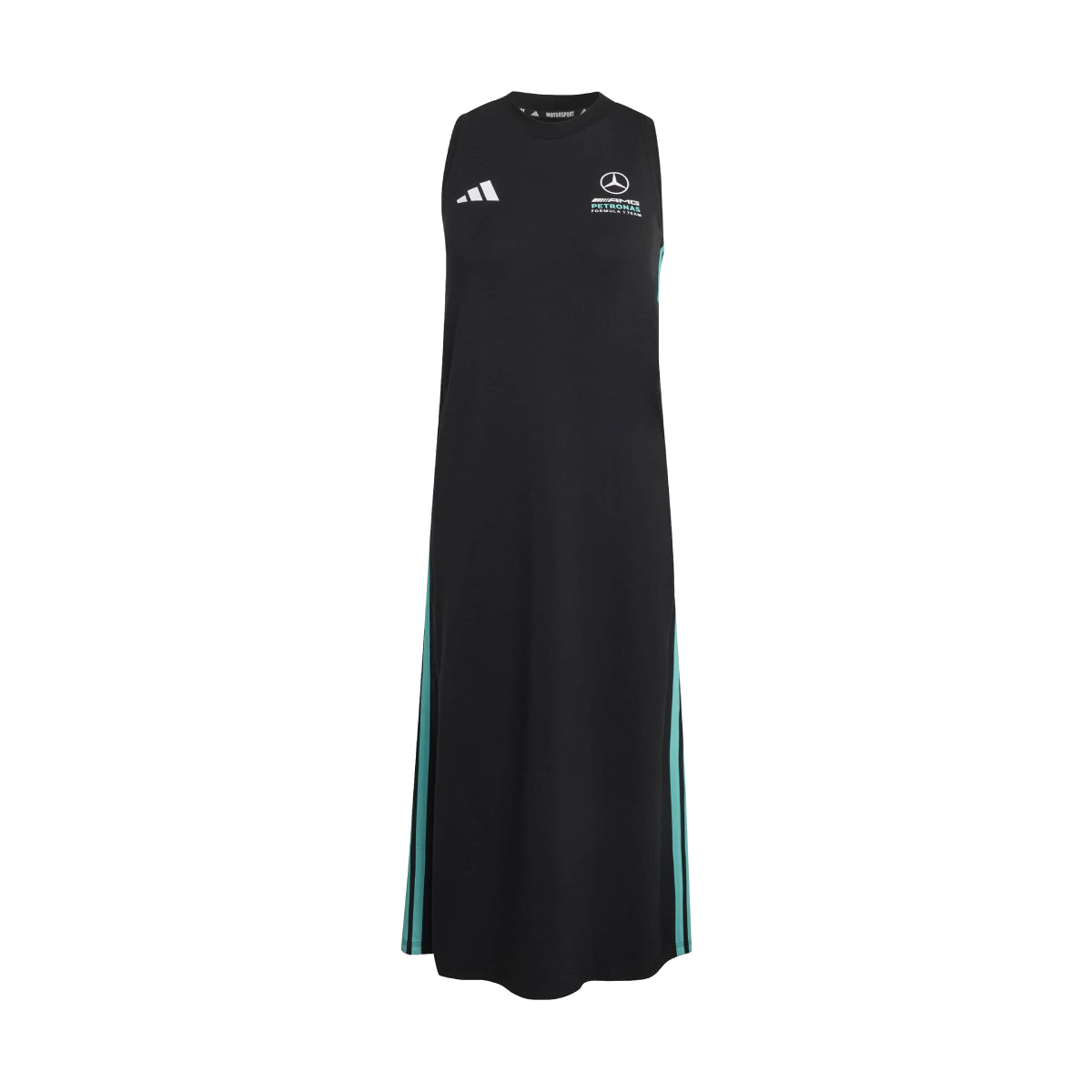 + Mercedes AMG Petronas F1 Team DNA Dress 'Black Semi Mint Rush'
