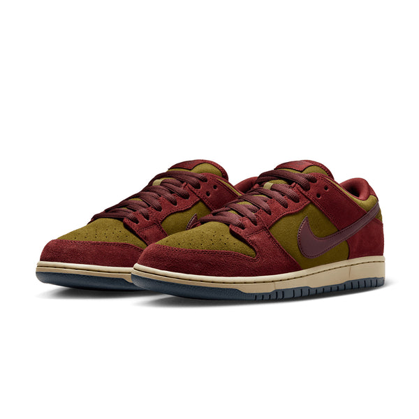 SB Dunk Low Pro 'Dark Team Red Olive Flak'