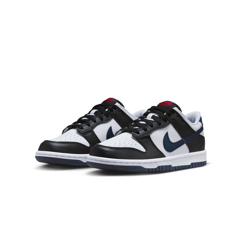 Kids Dunk Low 'Black Midnight Navy'