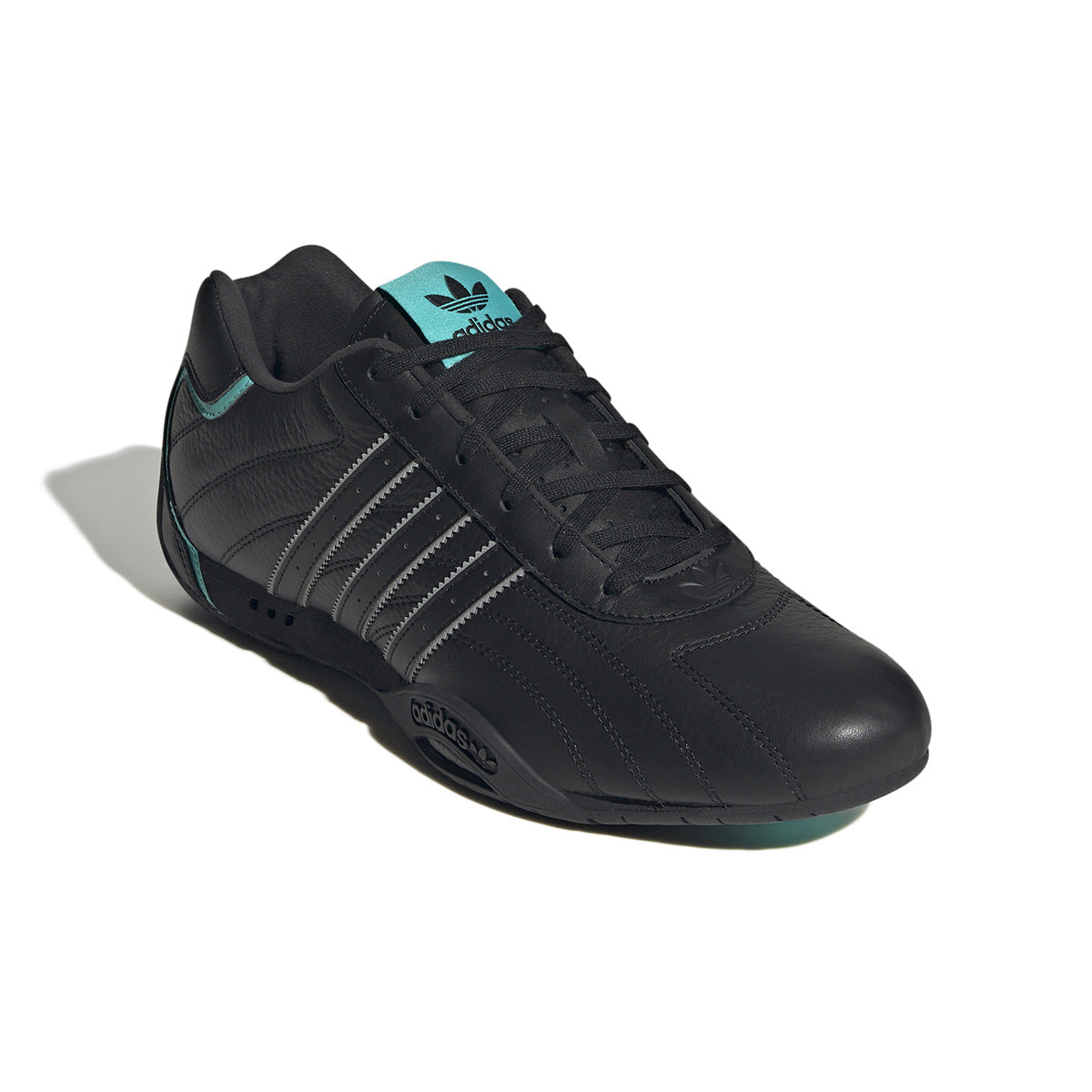 + Mercedes AMG Petronas F1 Team Adi Racer Low 'Core Black Semi Mint Rush'