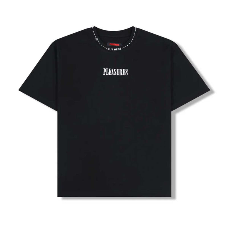 Cut Here Heavyweight Tee 'Black'