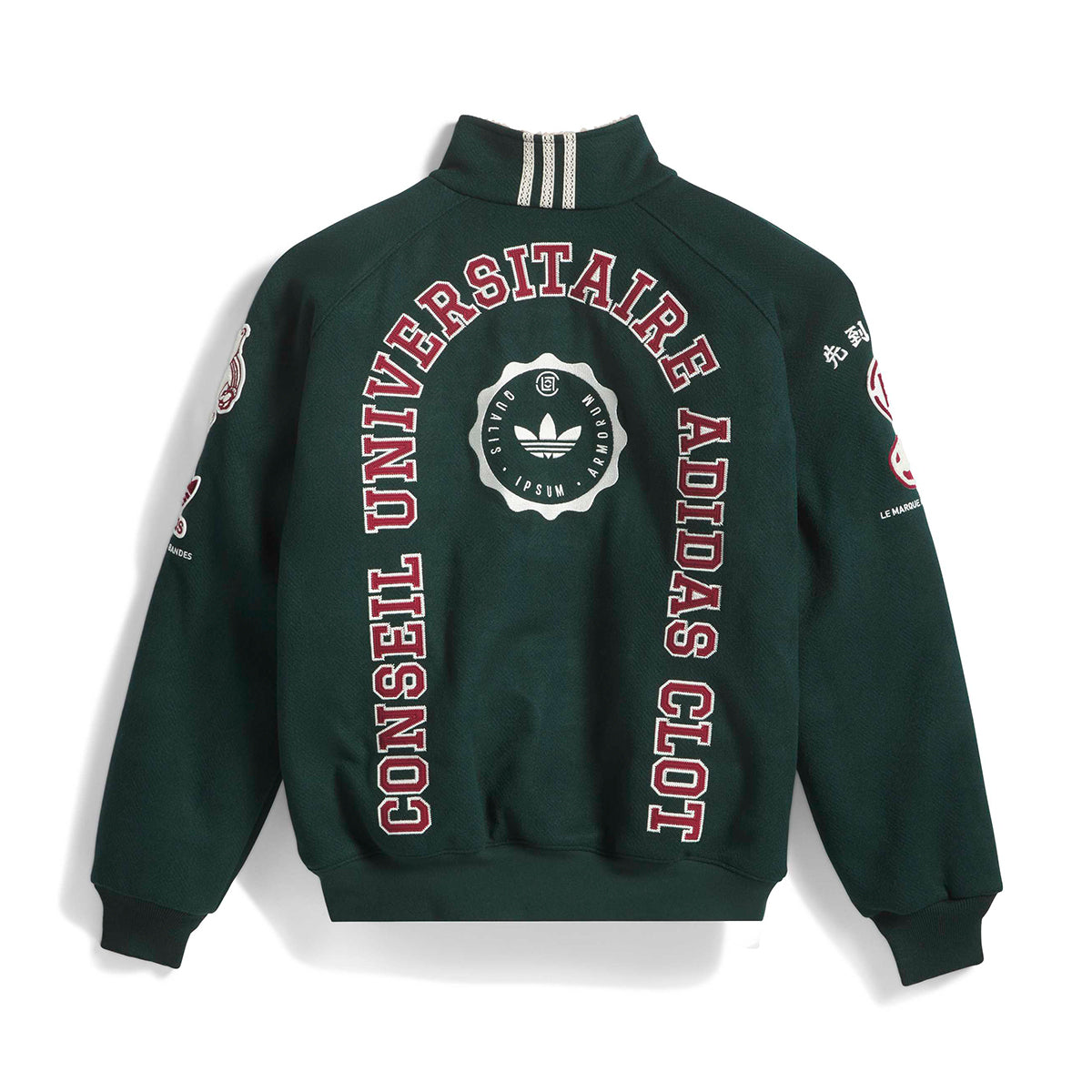 + CLOT Varsity Jacket 'Green Night'