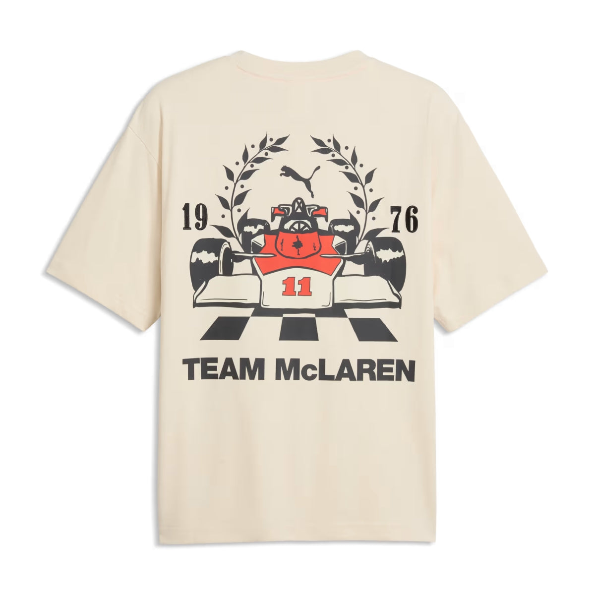 + McLaren Racing Graphic Tee 'Alpine Snow'