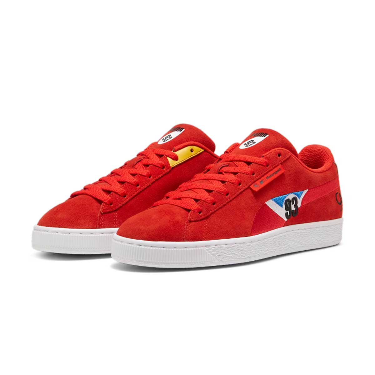 + BMW M Motorsport Suede Calder 'Pop Red'