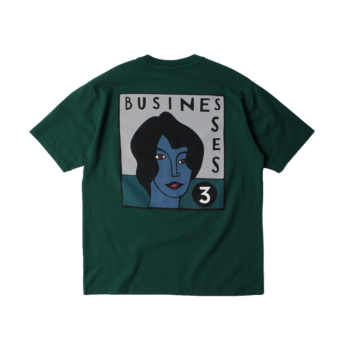 Nothing Please Tee 'Pine Green'