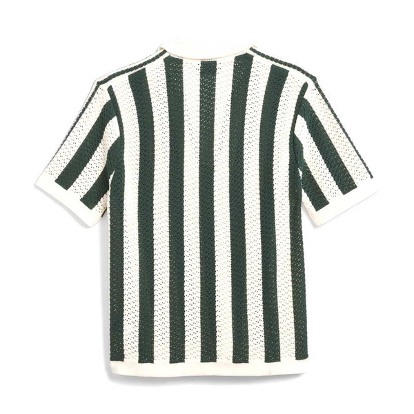 + CLOT Pique Polo 'Green Night Cream White'