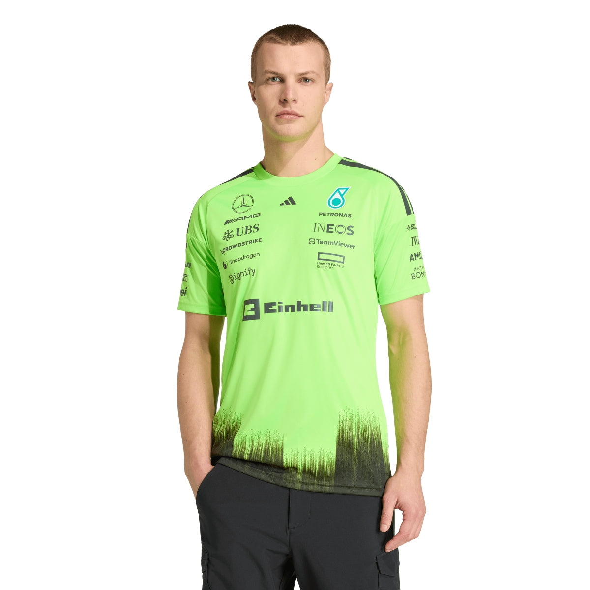 + Mercedes-AMG Petronas F1 Team Setup Tee 'Solar Green'
