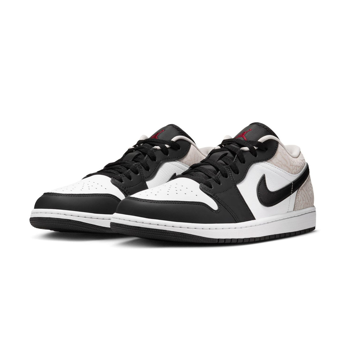Air Jordan 1 Low SE 'Black White Light Orewood'