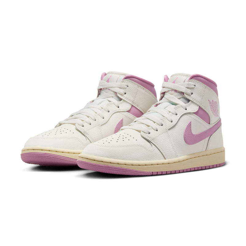 Wmns Air Jordan 1 Mid 'Strawberries and Cream'