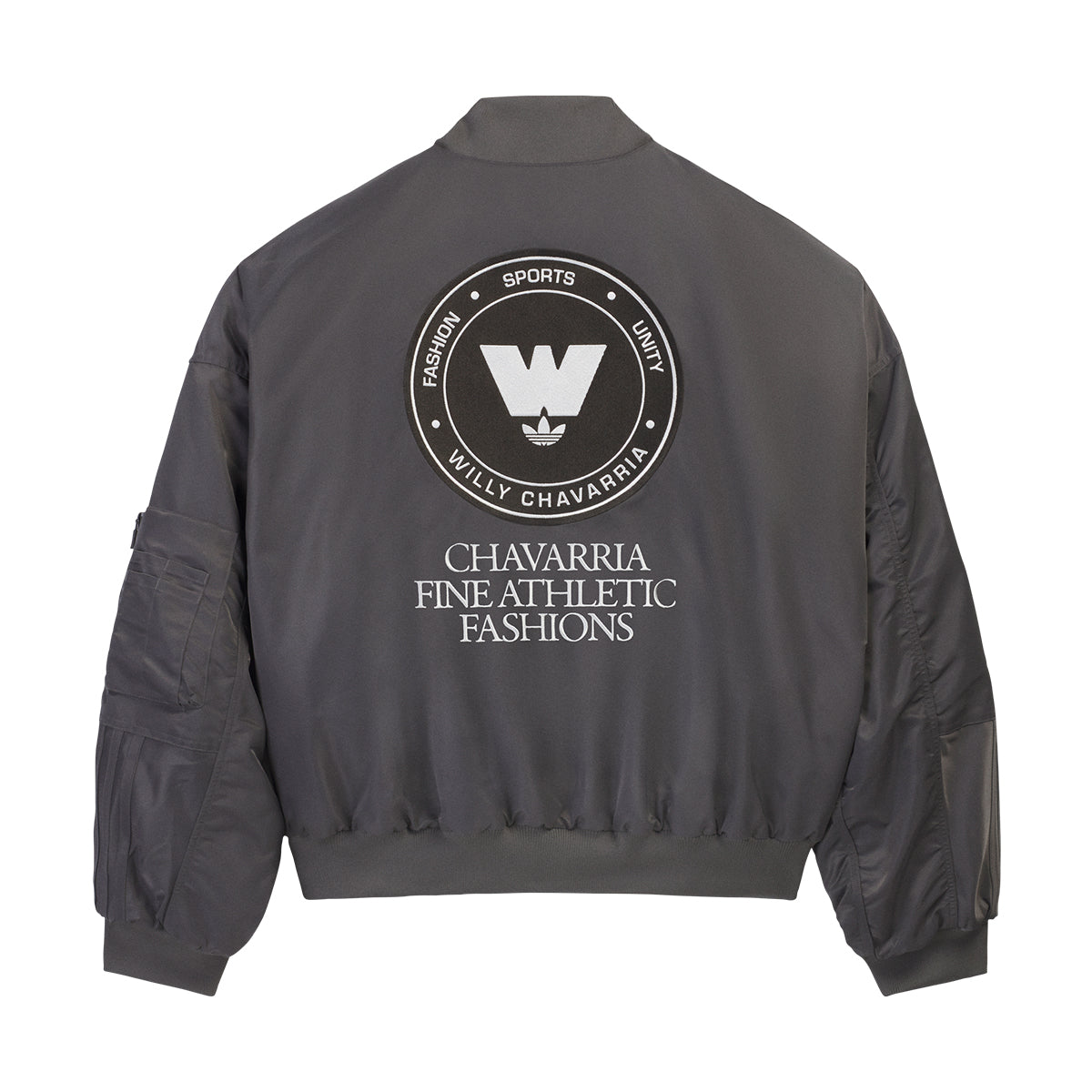 + Willy Chavarria Bomber Jacket 'Grey'