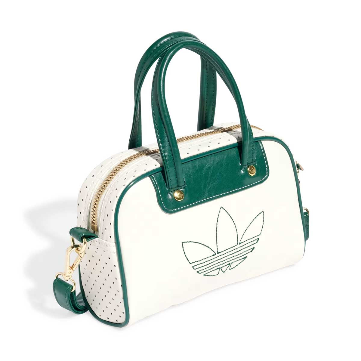 Mini Bowling Bag 'Off White Collegiate Green'