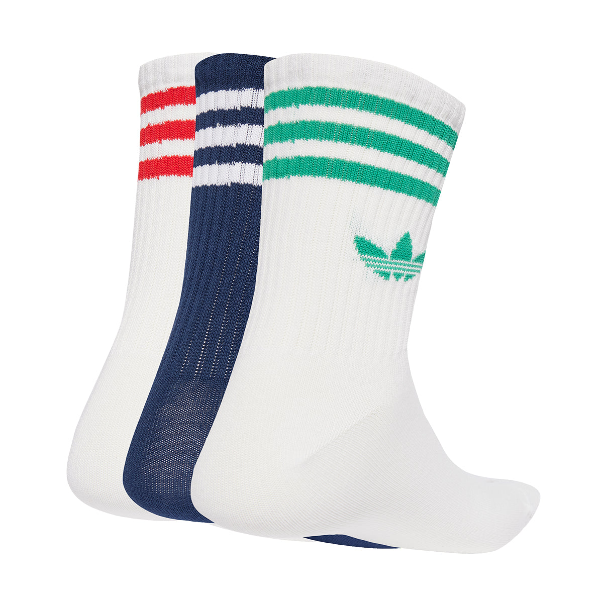 3 Stripes Crew Socks 3PACK 'Multi'