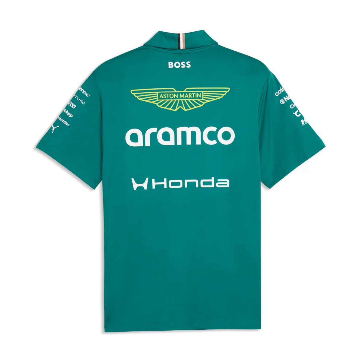 + Aston Martin Aramco F1 Team Replica Polo 'Green Lux'