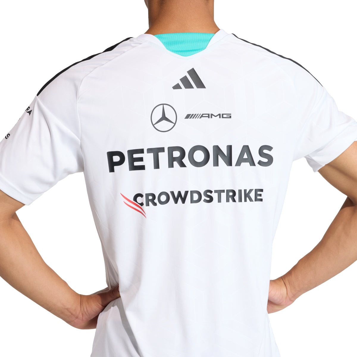 + Mercedes AMG Petronas F1 Team Driver Jersey 'White'
